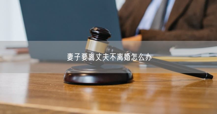 妻子要离丈夫不离婚怎么办