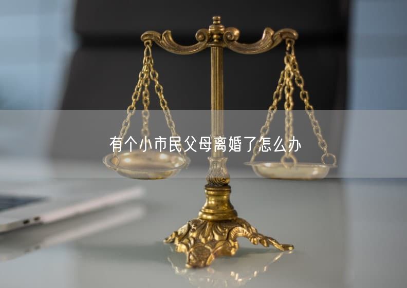 有个小市民父母离婚了怎么办