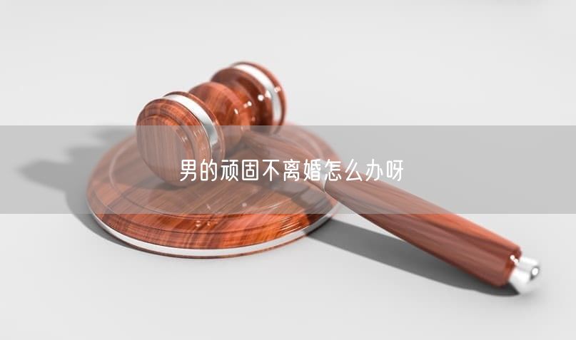 男的顽固不离婚怎么办呀